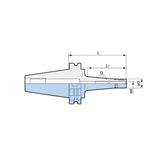 Ultra-slim Design With ø10mm Nut Outer Diameter High Speed Collet Chuck With Minimized Interference - Big-tools Industrial Supply Tools for Metal Cutting